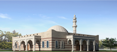 مسجد 900 متر2